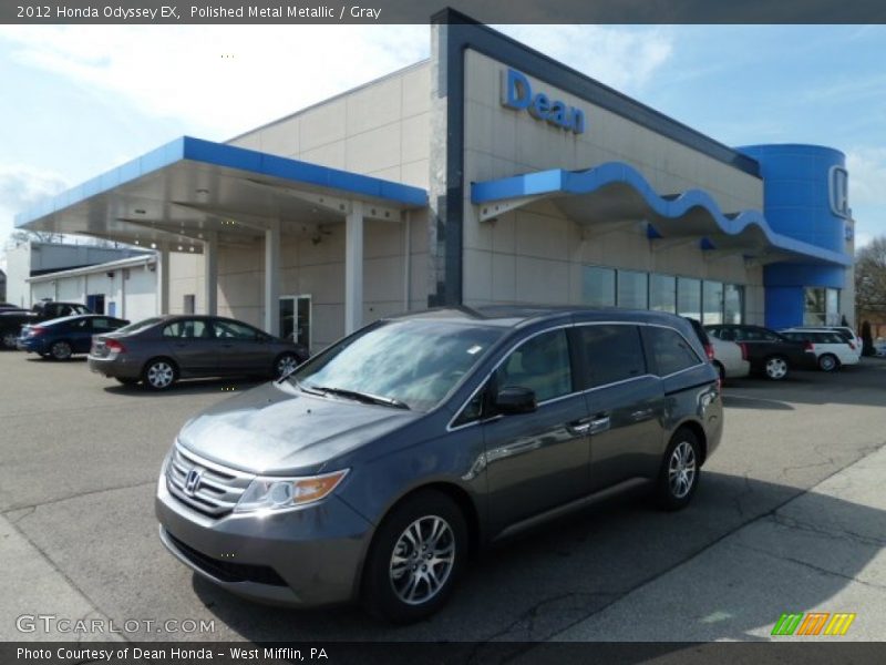 Polished Metal Metallic / Gray 2012 Honda Odyssey EX