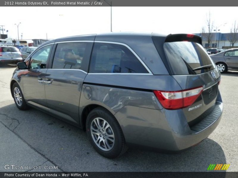 Polished Metal Metallic / Gray 2012 Honda Odyssey EX