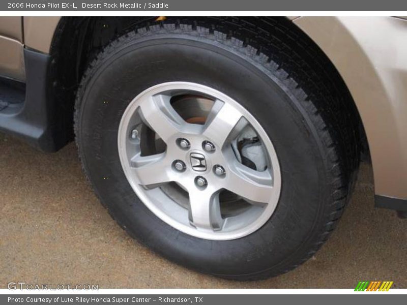Desert Rock Metallic / Saddle 2006 Honda Pilot EX-L