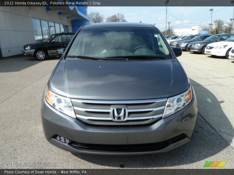 Polished Metal Metallic / Gray 2012 Honda Odyssey EX