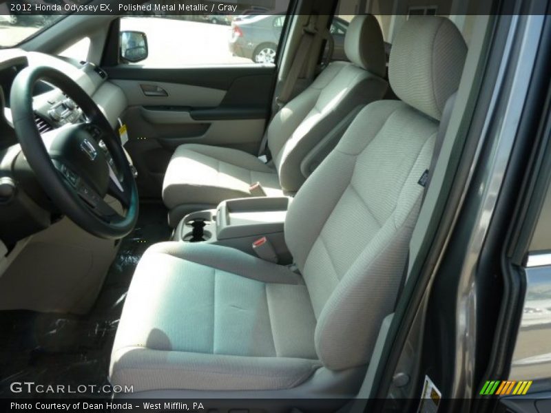 Polished Metal Metallic / Gray 2012 Honda Odyssey EX