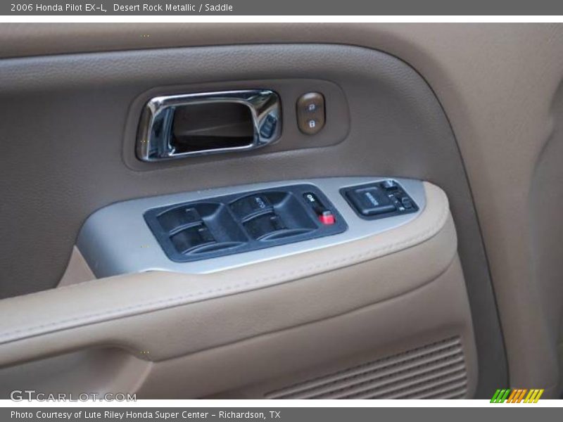 Desert Rock Metallic / Saddle 2006 Honda Pilot EX-L