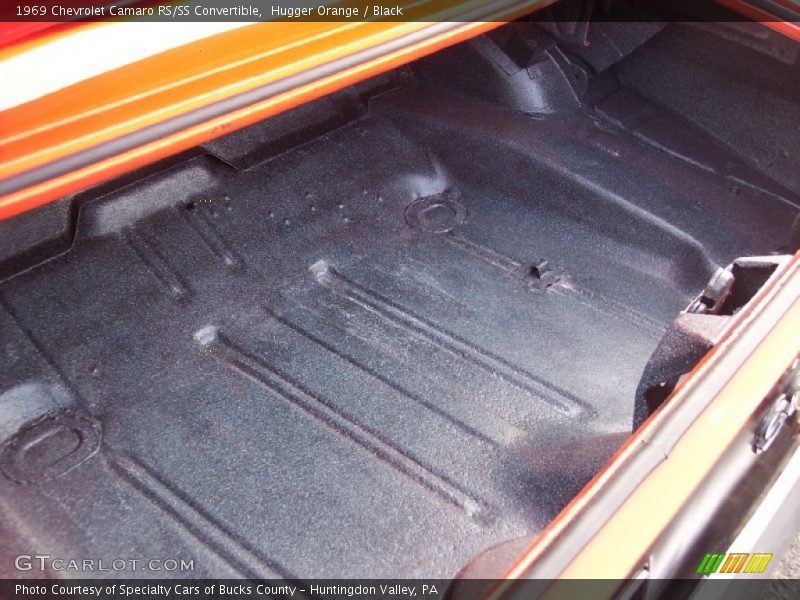 Hugger Orange / Black 1969 Chevrolet Camaro RS/SS Convertible