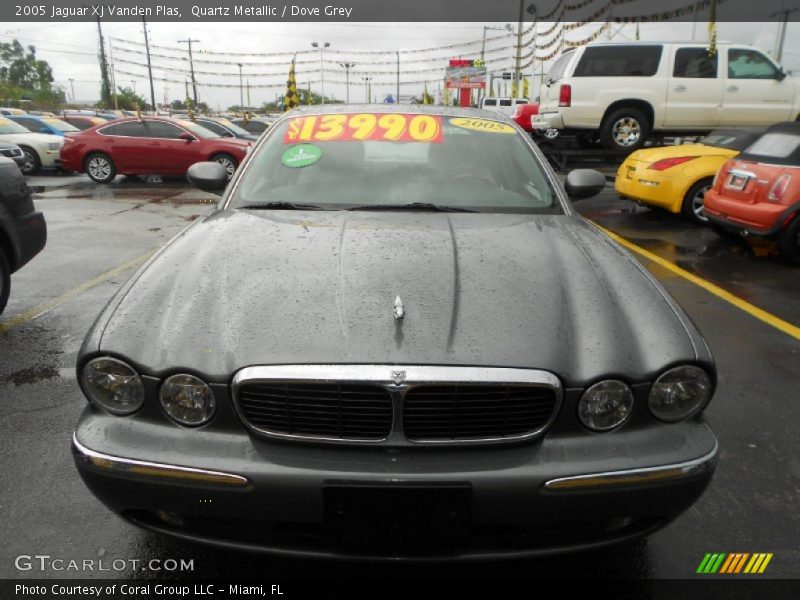 Quartz Metallic / Dove Grey 2005 Jaguar XJ Vanden Plas