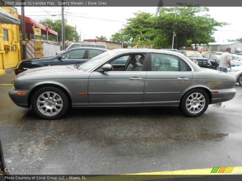 Quartz Metallic / Dove Grey 2005 Jaguar XJ Vanden Plas