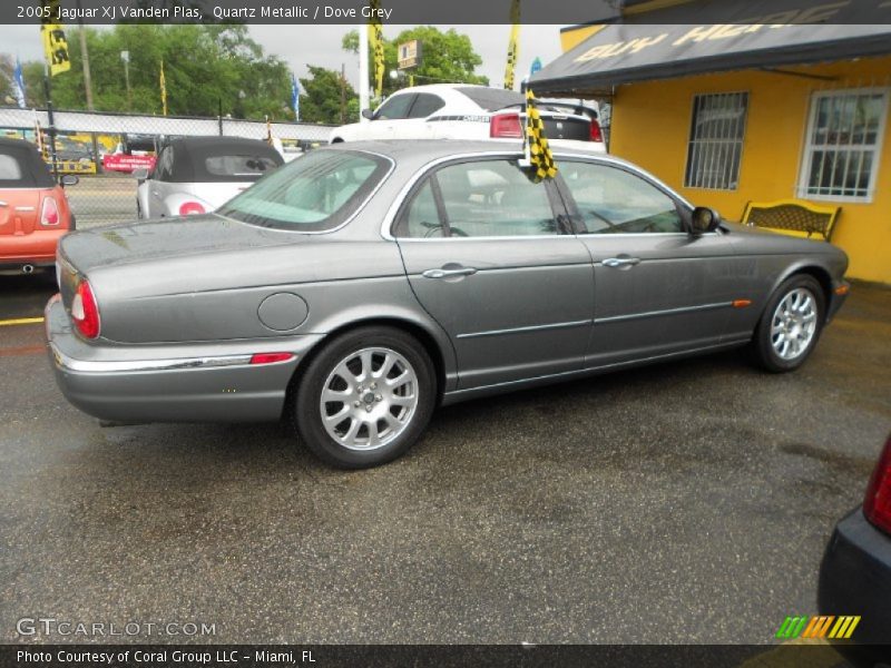 Quartz Metallic / Dove Grey 2005 Jaguar XJ Vanden Plas