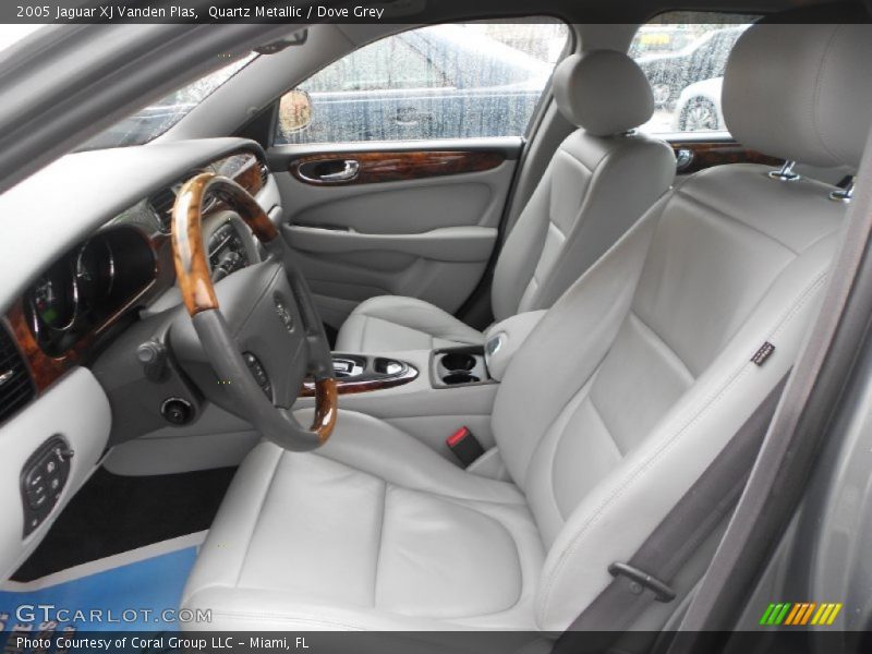 Quartz Metallic / Dove Grey 2005 Jaguar XJ Vanden Plas