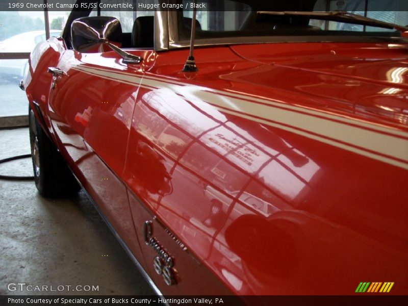 Hugger Orange / Black 1969 Chevrolet Camaro RS/SS Convertible