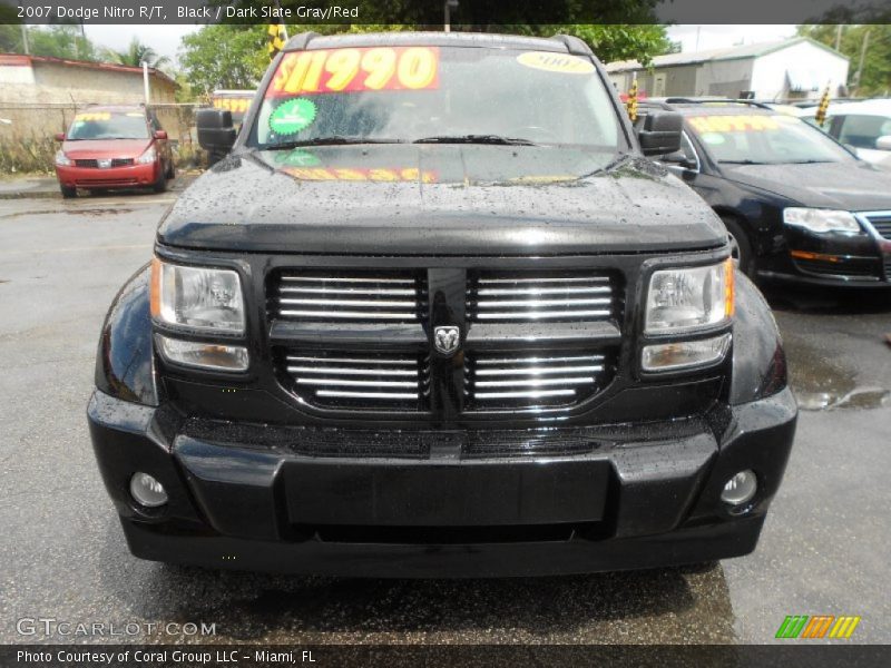 Black / Dark Slate Gray/Red 2007 Dodge Nitro R/T