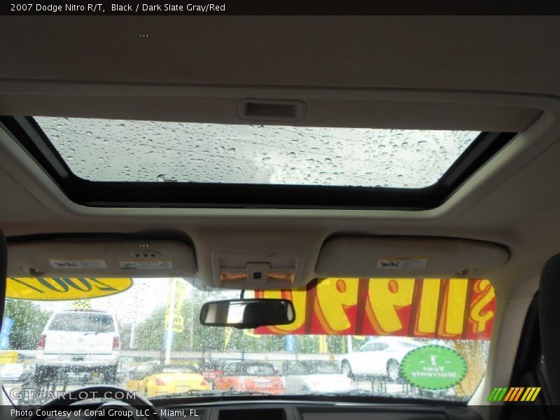 Black / Dark Slate Gray/Red 2007 Dodge Nitro R/T
