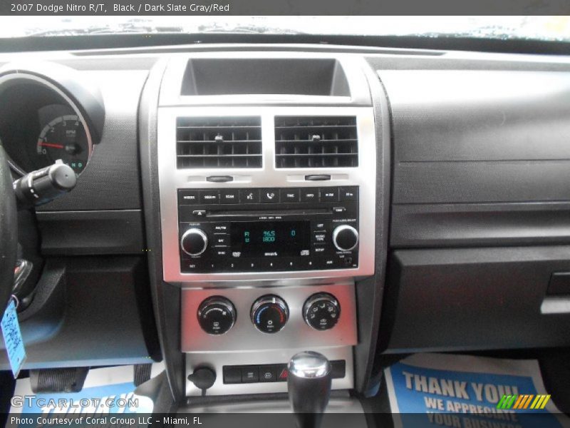 Black / Dark Slate Gray/Red 2007 Dodge Nitro R/T