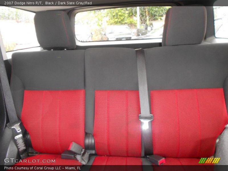 Black / Dark Slate Gray/Red 2007 Dodge Nitro R/T