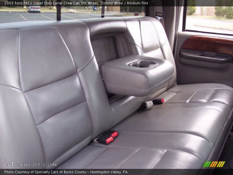  2003 F450 Super Duty Lariat Crew Cab 5th Wheel Medium Flint Interior