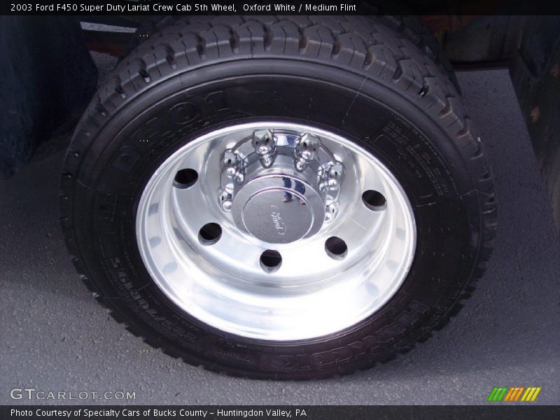  2003 F450 Super Duty Lariat Crew Cab 5th Wheel Wheel
