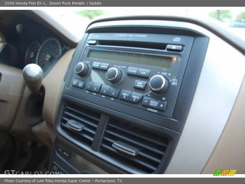Desert Rock Metallic / Saddle 2006 Honda Pilot EX-L