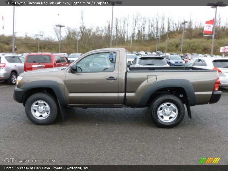 Pyrite Mica / Graphite 2012 Toyota Tacoma Regular Cab 4x4