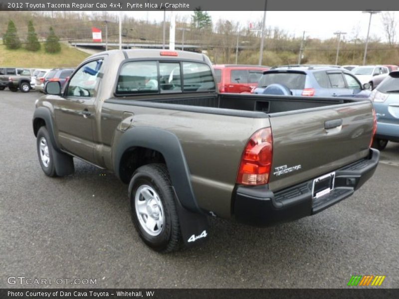 Pyrite Mica / Graphite 2012 Toyota Tacoma Regular Cab 4x4