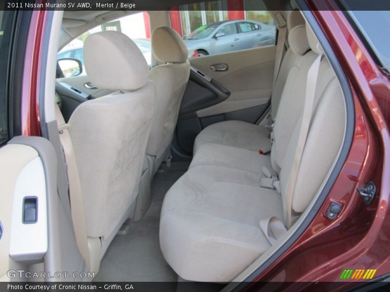  2011 Murano SV AWD Beige Interior
