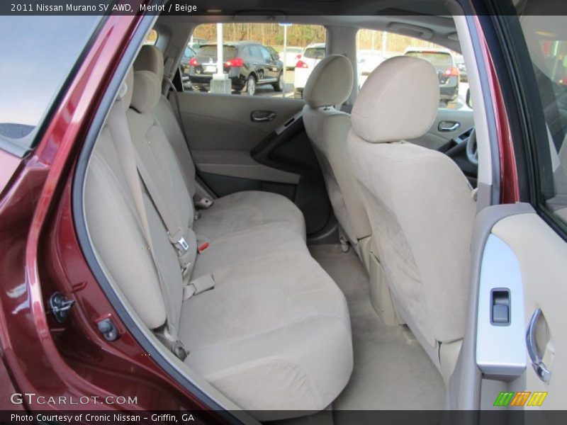  2011 Murano SV AWD Beige Interior