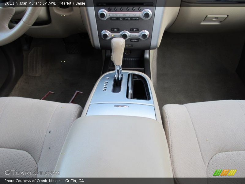 Merlot / Beige 2011 Nissan Murano SV AWD