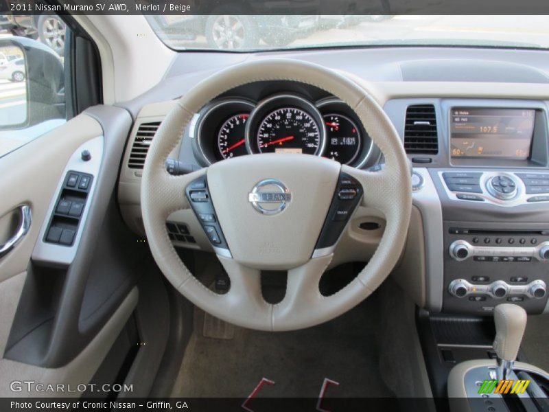  2011 Murano SV AWD Steering Wheel