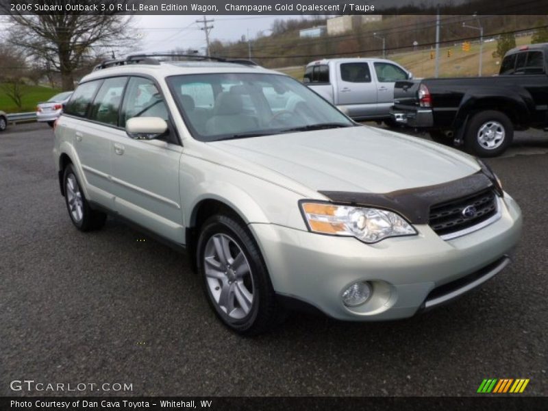 Champagne Gold Opalescent / Taupe 2006 Subaru Outback 3.0 R L.L.Bean Edition Wagon