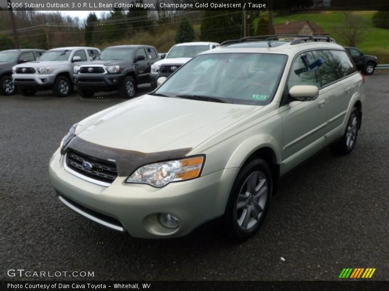 Champagne Gold Opalescent / Taupe 2006 Subaru Outback 3.0 R L.L.Bean Edition Wagon