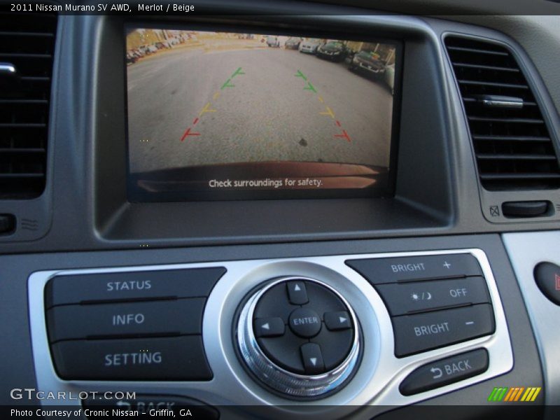 Merlot / Beige 2011 Nissan Murano SV AWD