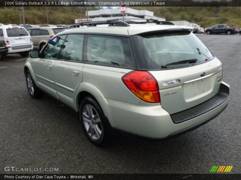 Champagne Gold Opalescent / Taupe 2006 Subaru Outback 3.0 R L.L.Bean Edition Wagon