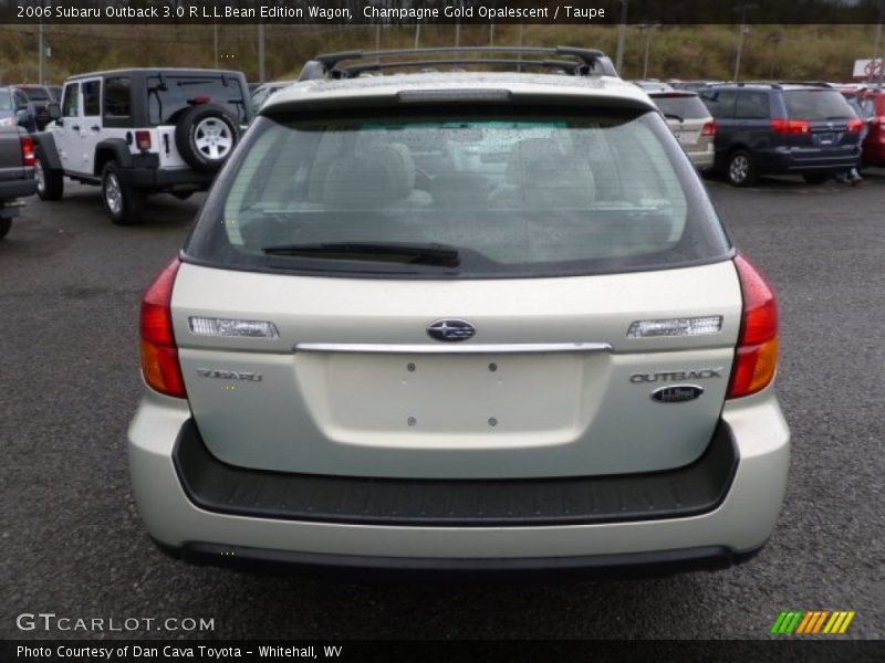 Champagne Gold Opalescent / Taupe 2006 Subaru Outback 3.0 R L.L.Bean Edition Wagon