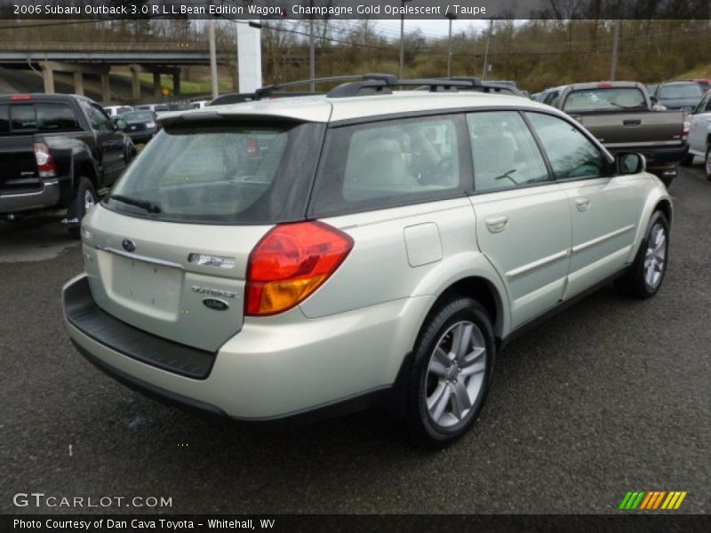 Champagne Gold Opalescent / Taupe 2006 Subaru Outback 3.0 R L.L.Bean Edition Wagon