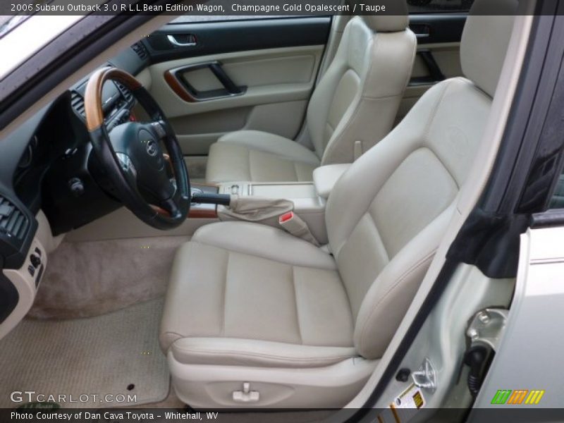 Champagne Gold Opalescent / Taupe 2006 Subaru Outback 3.0 R L.L.Bean Edition Wagon