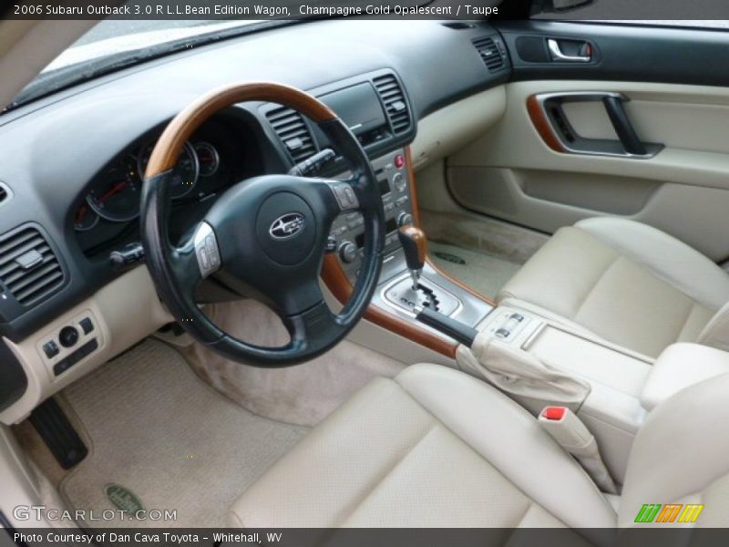 Champagne Gold Opalescent / Taupe 2006 Subaru Outback 3.0 R L.L.Bean Edition Wagon