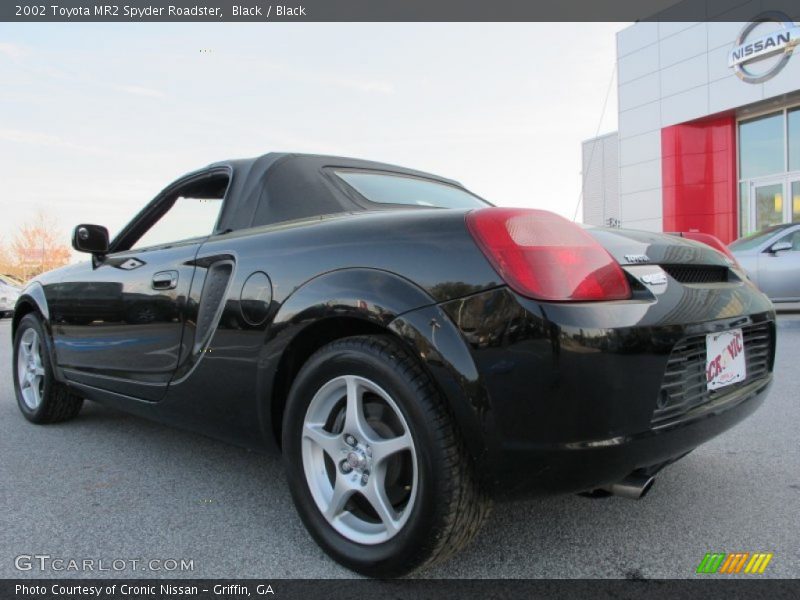 Black / Black 2002 Toyota MR2 Spyder Roadster