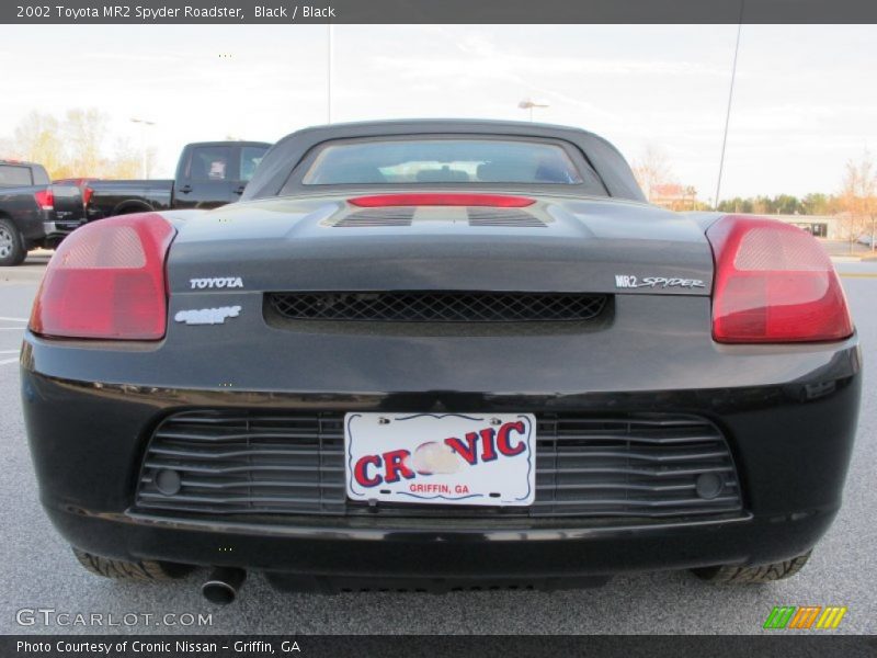 Black / Black 2002 Toyota MR2 Spyder Roadster