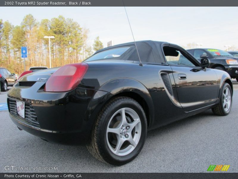 Black / Black 2002 Toyota MR2 Spyder Roadster