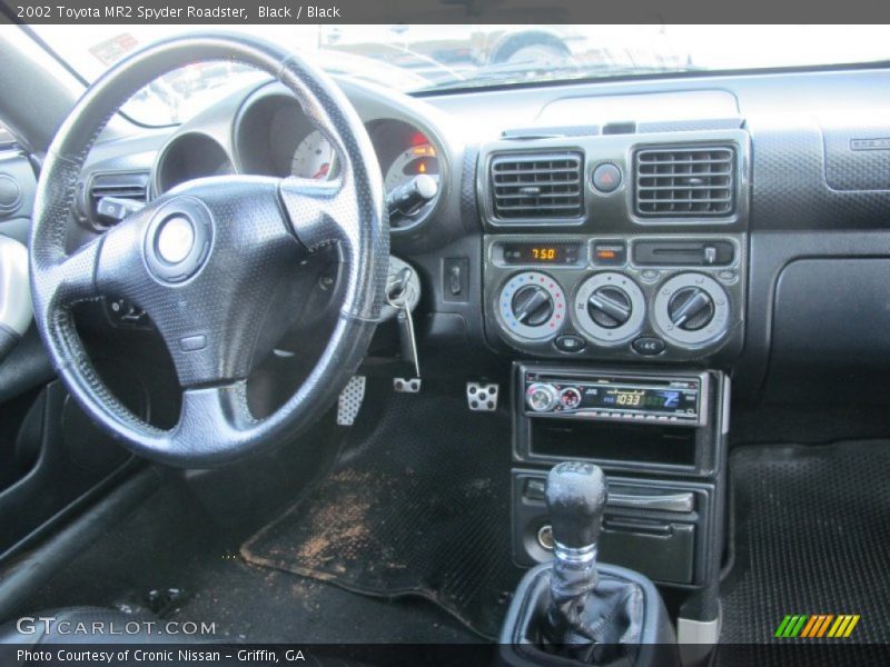 Black / Black 2002 Toyota MR2 Spyder Roadster