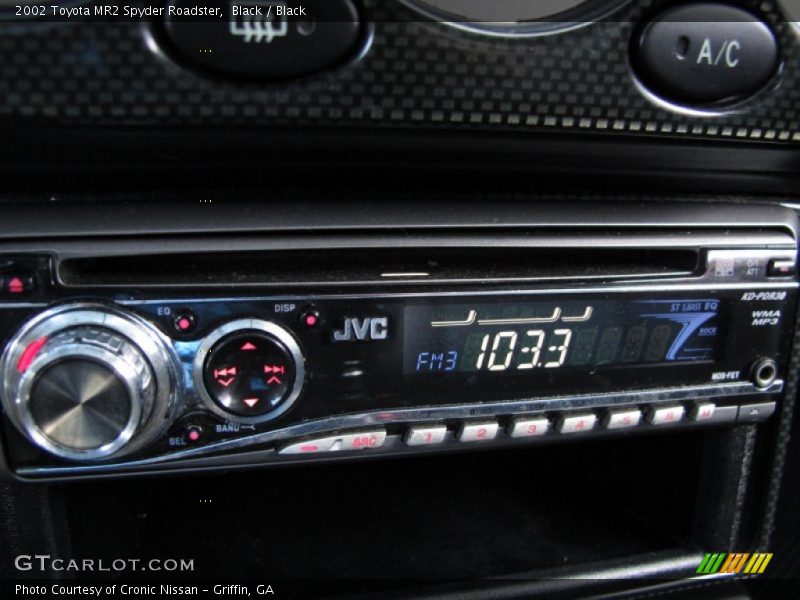 Black / Black 2002 Toyota MR2 Spyder Roadster