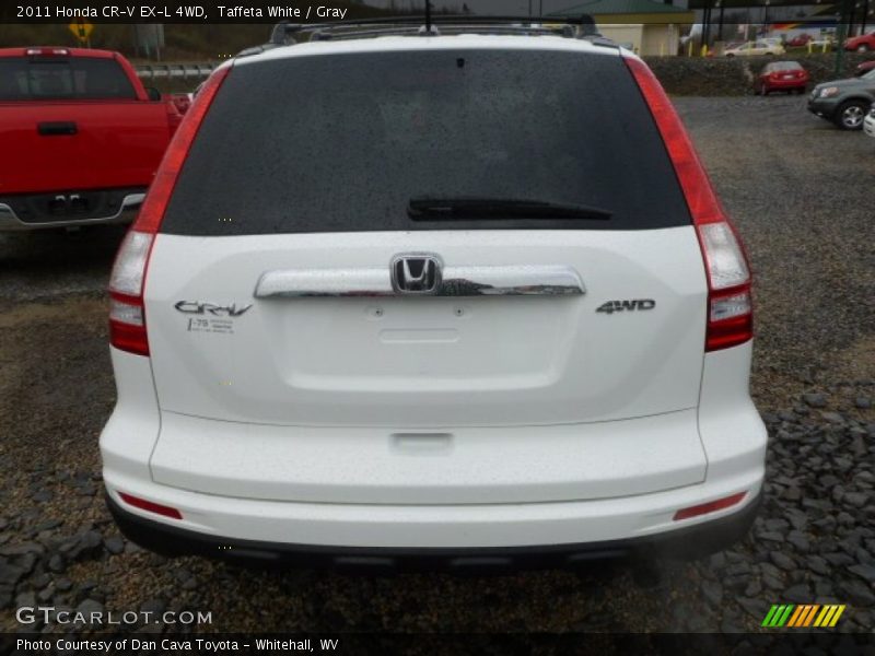 Taffeta White / Gray 2011 Honda CR-V EX-L 4WD