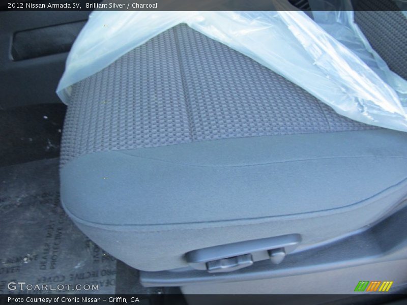 Brilliant Silver / Charcoal 2012 Nissan Armada SV