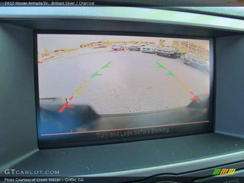 Brilliant Silver / Charcoal 2012 Nissan Armada SV