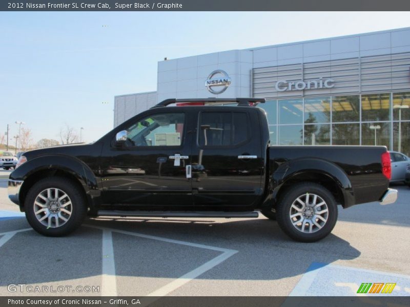 Super Black / Graphite 2012 Nissan Frontier SL Crew Cab