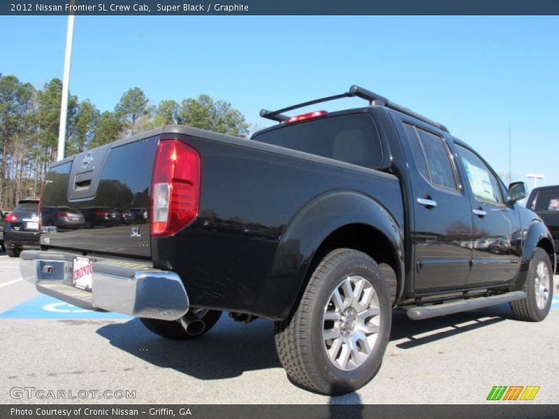Super Black / Graphite 2012 Nissan Frontier SL Crew Cab