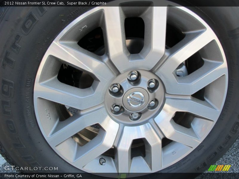 Super Black / Graphite 2012 Nissan Frontier SL Crew Cab