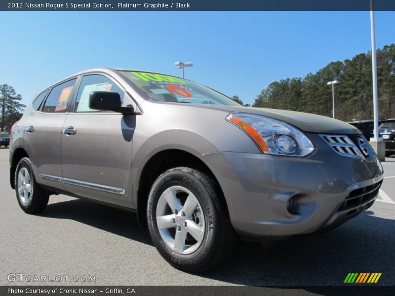 Platinum Graphite / Black 2012 Nissan Rogue S Special Edition