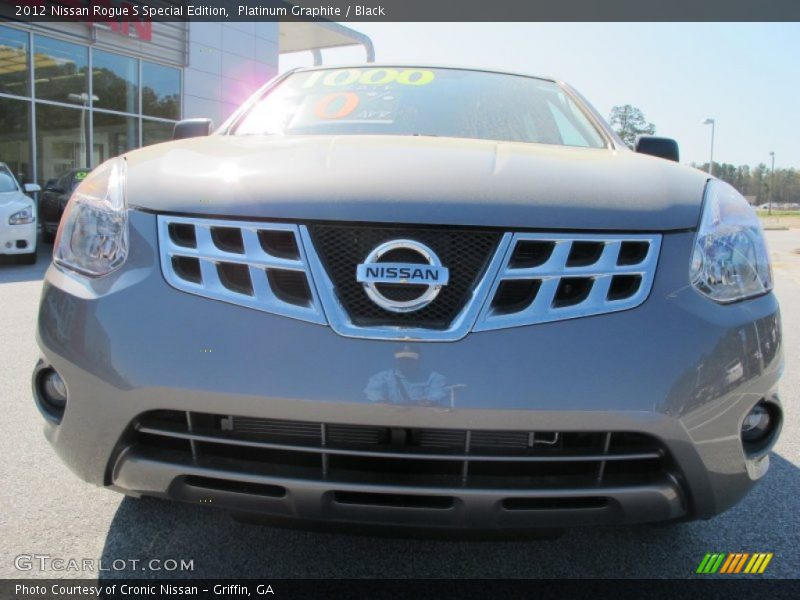 Platinum Graphite / Black 2012 Nissan Rogue S Special Edition