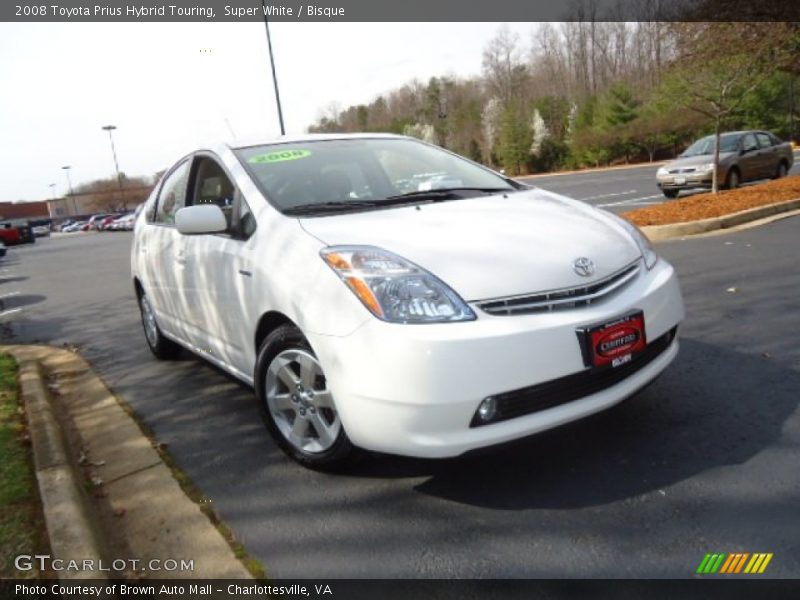 Super White / Bisque 2008 Toyota Prius Hybrid Touring