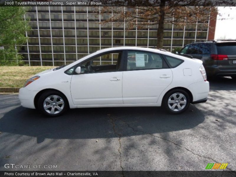 Super White / Bisque 2008 Toyota Prius Hybrid Touring