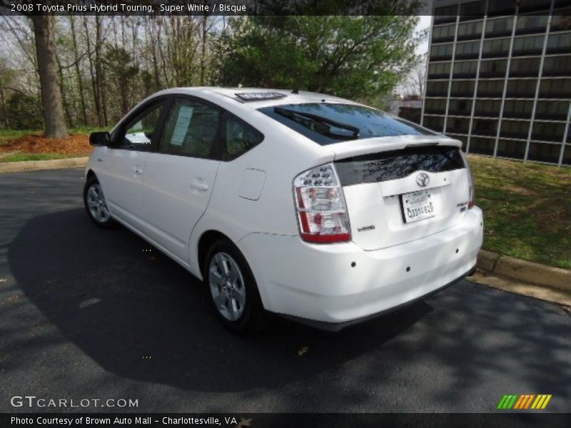 Super White / Bisque 2008 Toyota Prius Hybrid Touring