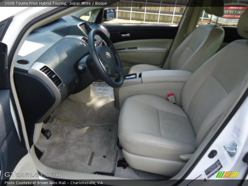 Super White / Bisque 2008 Toyota Prius Hybrid Touring